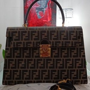 Fendi zucca bag